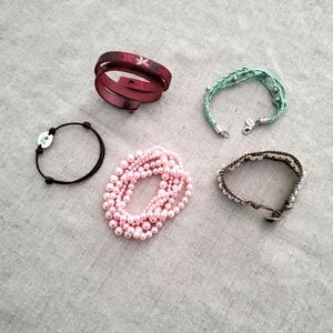 9 pc Bracelet set